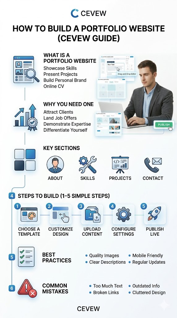 create online portfolio easily