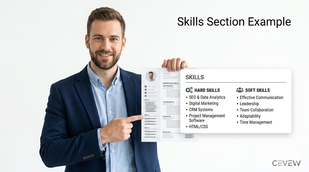 skills section in CV