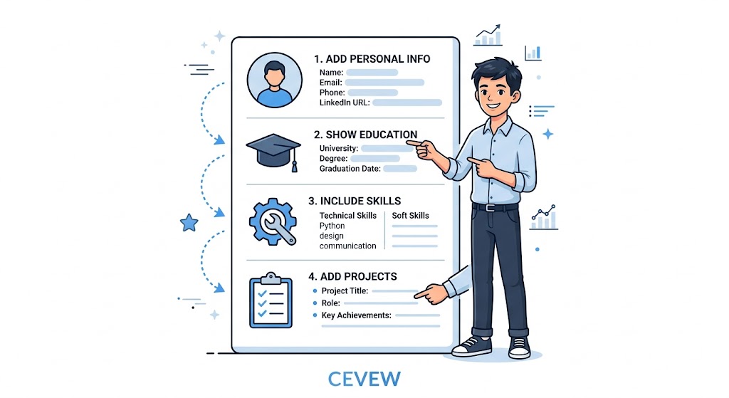 first job CV guide