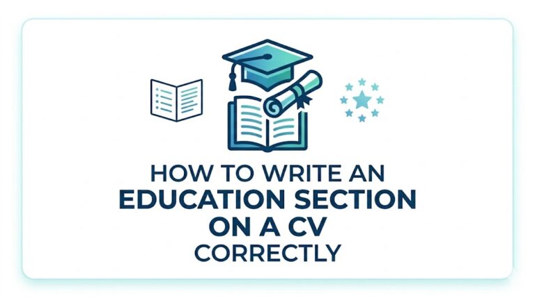 How to Write an Education Section on a CV