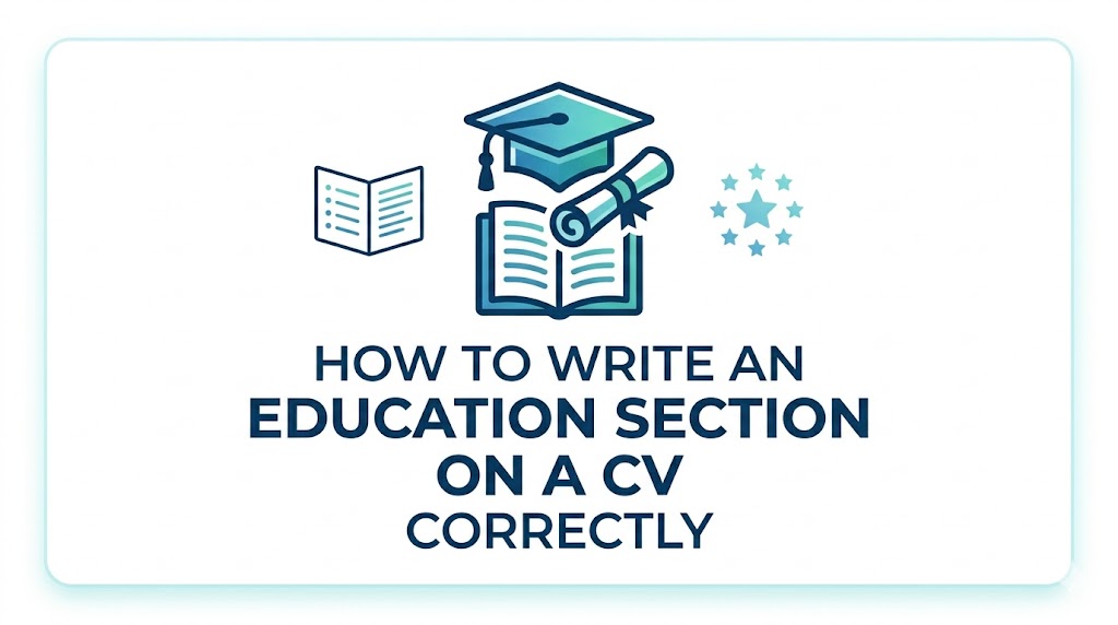 How to Write an Education Section on a CV