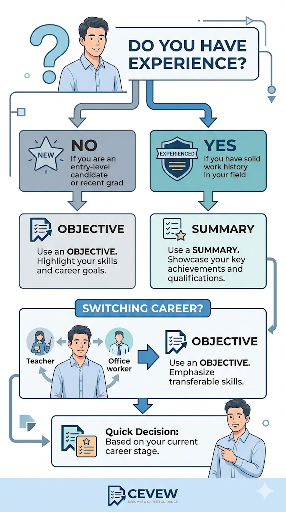 resume objective vs professional summary