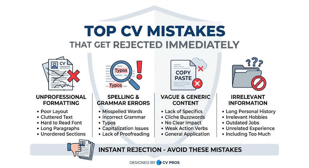 common CV errors